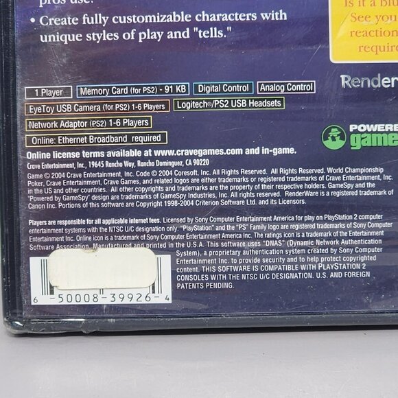 World Championship Poker PlayStation‎ 2 Greatest Hits Game - Picture 3 of 5